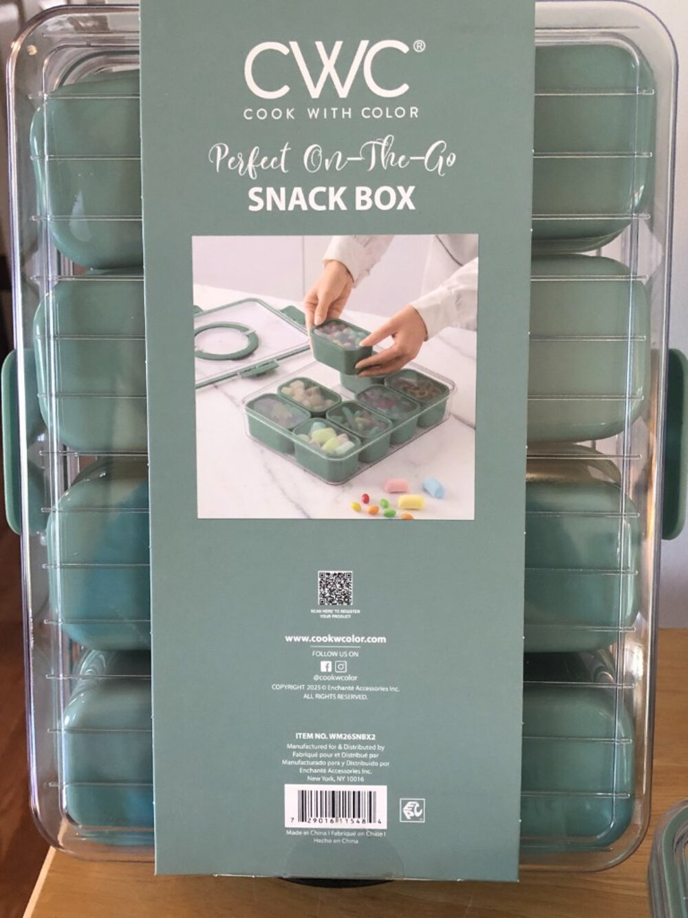 NEW - CWC (Cook with Color) Perfect On-the-Go Snack Box - Picture 12 of 13